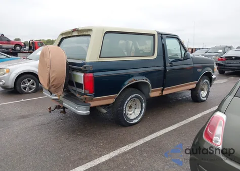1994 Ford Bronco U100 из США, поврежденный, VIN 1FMEU15H5RLB43273